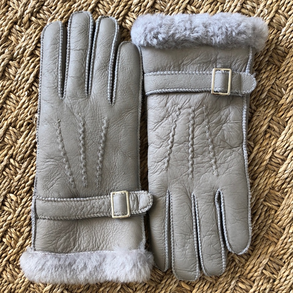 Surell Shearling Gloves New